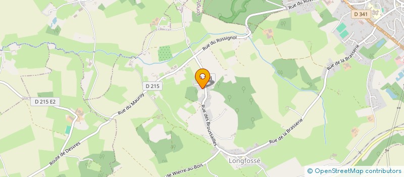 localisation de l'entreprise LES QUATRE A  LONGFOSSE