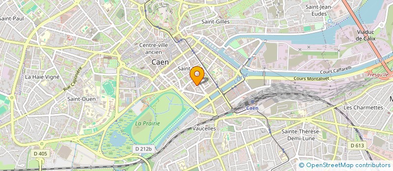 localisation de l'entreprise LES QUATRE BOUCHONS à CAEN