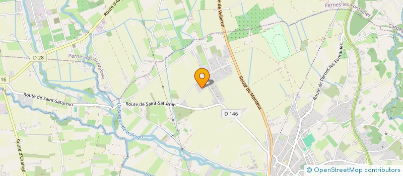 localisation de l'entreprise LES QUATRE C  VELLERON