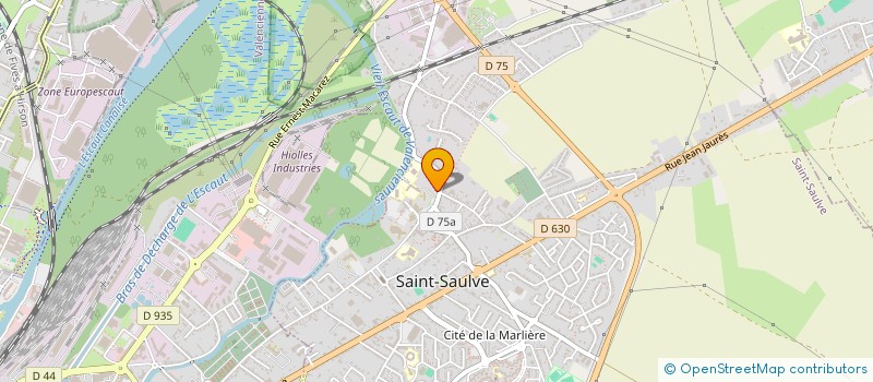 localisation de l'entreprise LES QUATRE CENTS COUX  SAINT-SAULVE