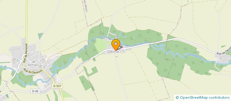 localisation de l'entreprise LES QUATRE COINS  DEVISE