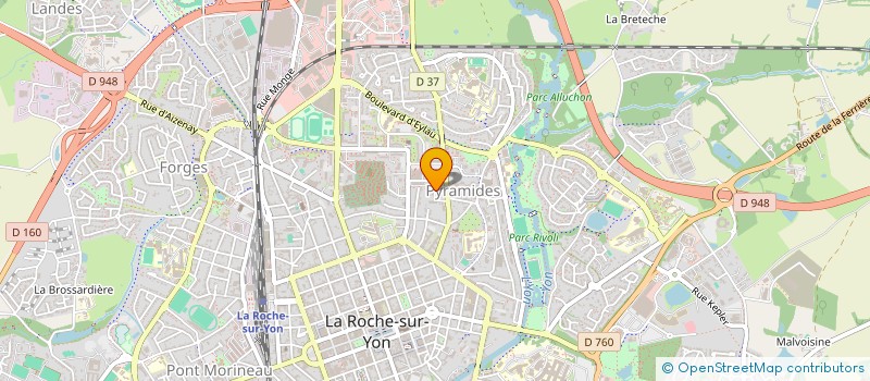 localisation de l'entreprise LES QUATRE COINS DU CERCLE  VALLET