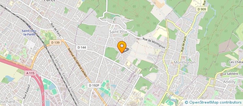 localisation de l'entreprise LES QUATRE FILLES DES DOCTEURS BONAN à SAINT-PRIX