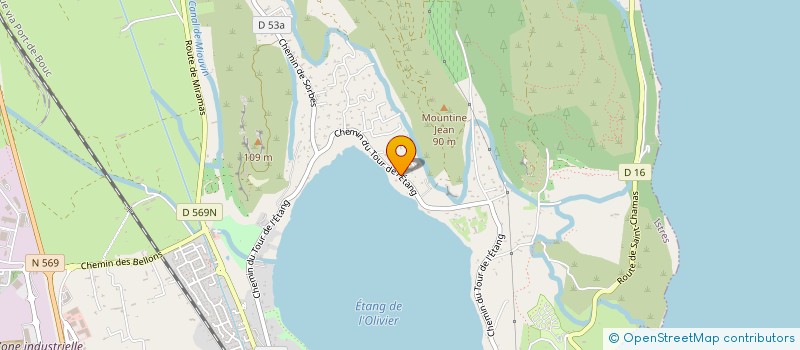 localisation de l'entreprise LES QUATRE JMEJ  ISTRES