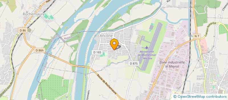 localisation de l'entreprise LES QUATRE PEPETTES  ANCONE