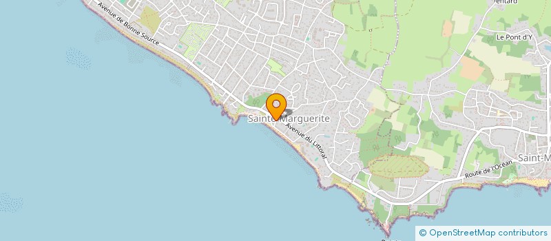 localisation de l'entreprise LES QUATRE ROCHES à PORNICHET