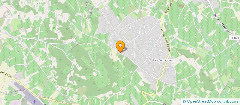 localisation de l'entreprise LES QUATRE S  MAZAN