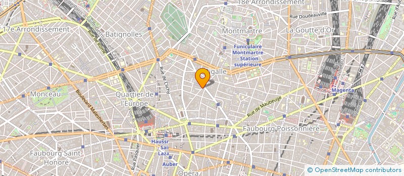 localisation de l'entreprise LES QUATRE SAISONS à PARIS