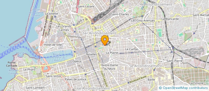 localisation de l'entreprise LES QUATRE SAISONS à MARSEILLE