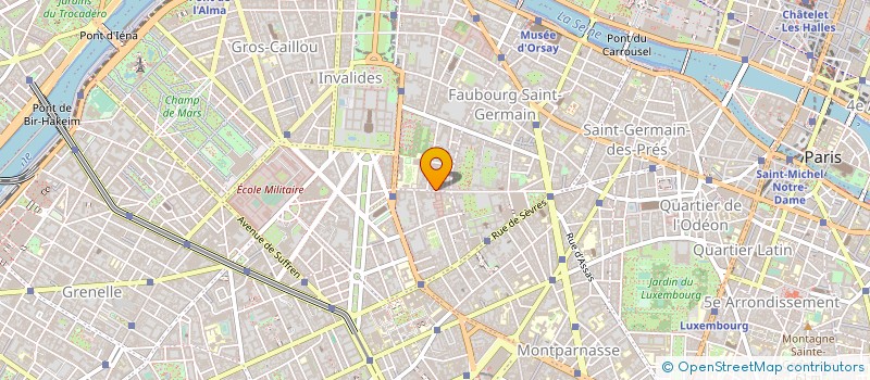 localisation de l'entreprise LES QUATRE SAISONS DE BABYLONE à PARIS