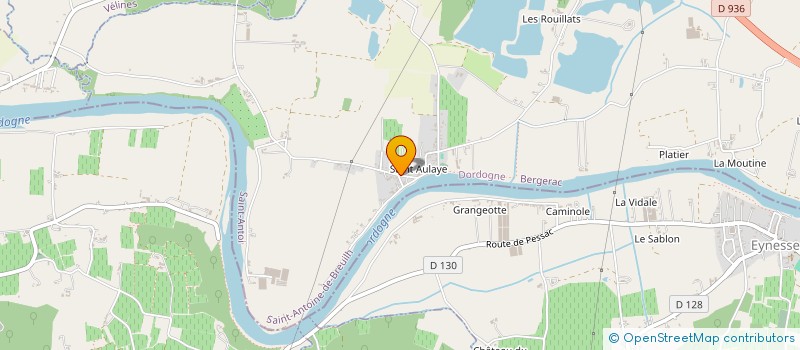 localisation de l'entreprise LES QUATRE SAISONS DU TERROIR  SAINT-ANTOINE-DE-BREUILH