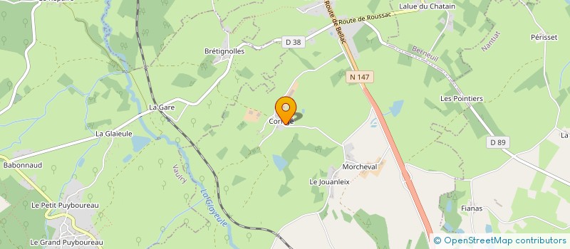 localisation de l'entreprise LES QUATRE SOLEILS  CHAMBORET