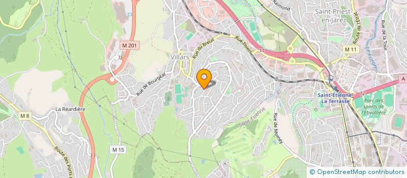 localisation de l'entreprise LES QUATRE SOURCES à VILLARS