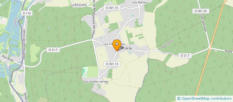 localisation de l'entreprise LES QUATRE TEMPS à SOREL-MOUSSEL