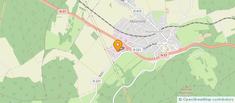 localisation de l'entreprise LES QUATRE VENTS  MAMIROLLE