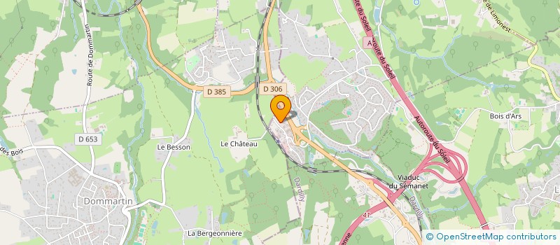 localisation de l'entreprise LES QUATRES MURES  LISSIEU