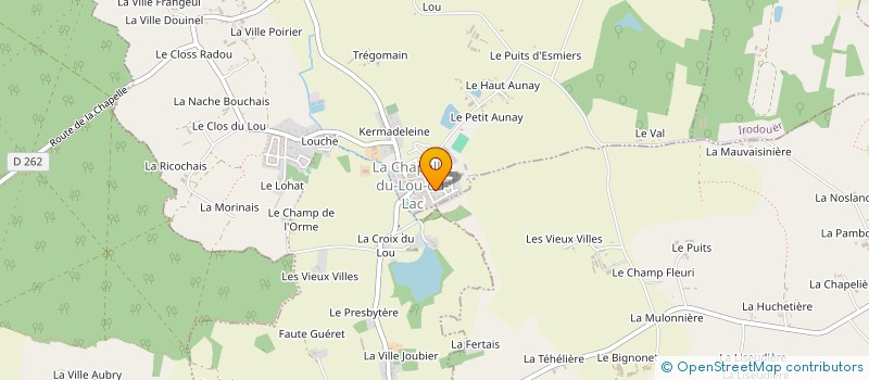 localisation de l'entreprise LES QUEMERIES  MONTAUBAN-DE-BRETAGNE