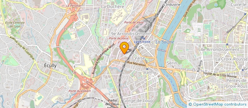 localisation de l'entreprise LES QUENELLES DU SOLEIL  LYON