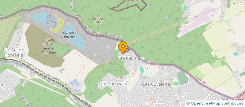 localisation de l'entreprise LES QUETCHEKACHDE  FREYMING-MERLEBACH