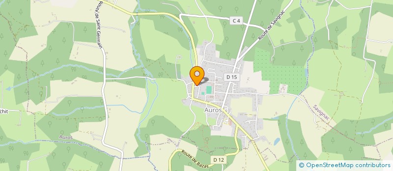 localisation de l'entreprise LES QUINCONCES  LADOS