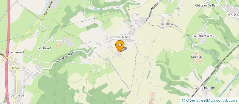 localisation de l'entreprise LES RABATEAUX  DOISSIN