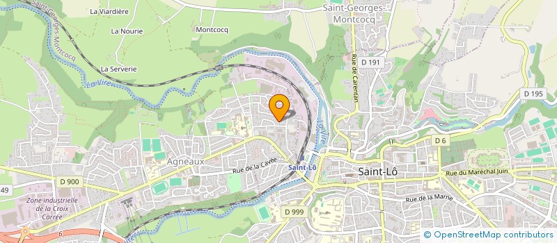 localisation de l'entreprise LES RACCOONS BIKERS  AGNEAUX