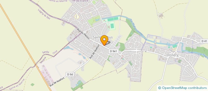 localisation de l'entreprise LES RACHETES DE LA NOUVELLE ALLIANCE  SAINT-PATHUS