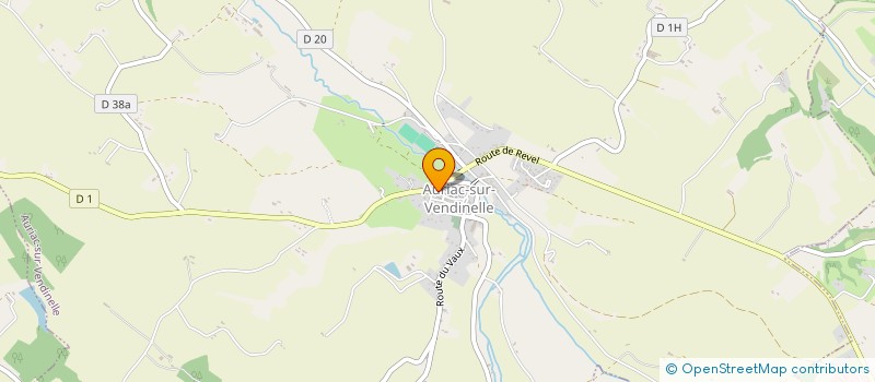 localisation de l'entreprise LES RACINES CUBIQUES  AURIAC-SUR-VENDINELLE