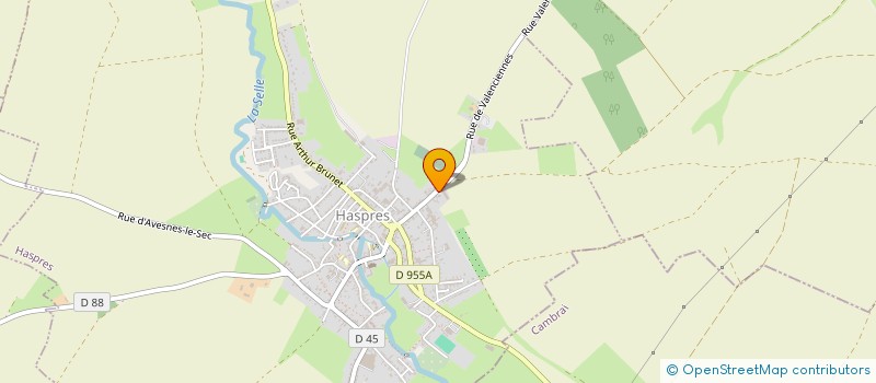 localisation de l'entreprise LES RAFAI  HASPRES