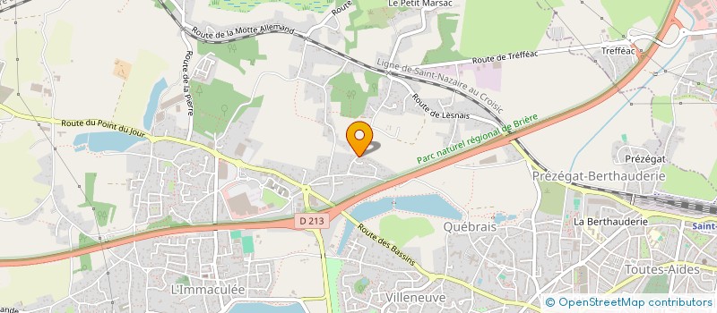 localisation de l'entreprise LES RAID'ATORS à SAINT-NAZAIRE