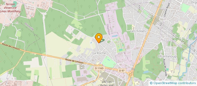localisation de l'entreprise LES RAID'SPLENDISSANTES à OLLAINVILLE