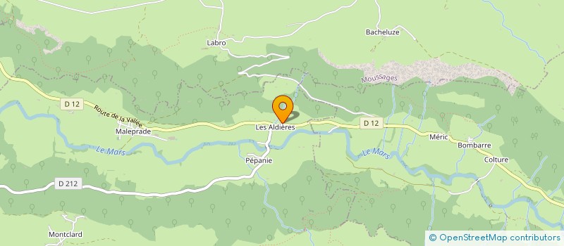 localisation de l'entreprise LES RALLYEUSES DE L'ESPOIR à ANGLARDS-DE-SALERS