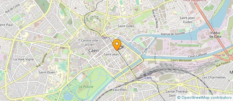 localisation de l'entreprise LES RAMESSIDES à CAEN