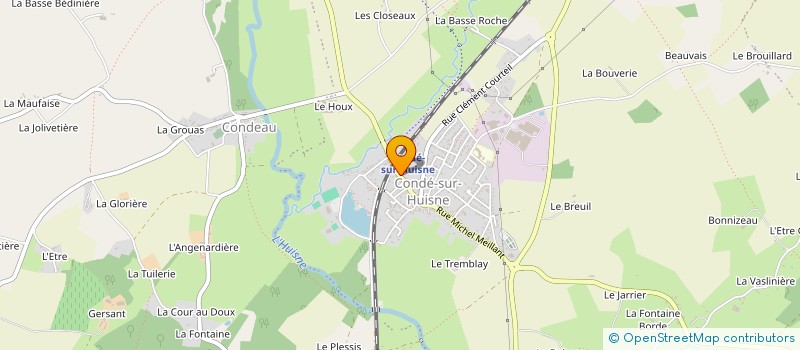 localisation de l'entreprise LES RAMEURS D'OUTRE-MONDE à SABLONS-SUR-HUISNE
