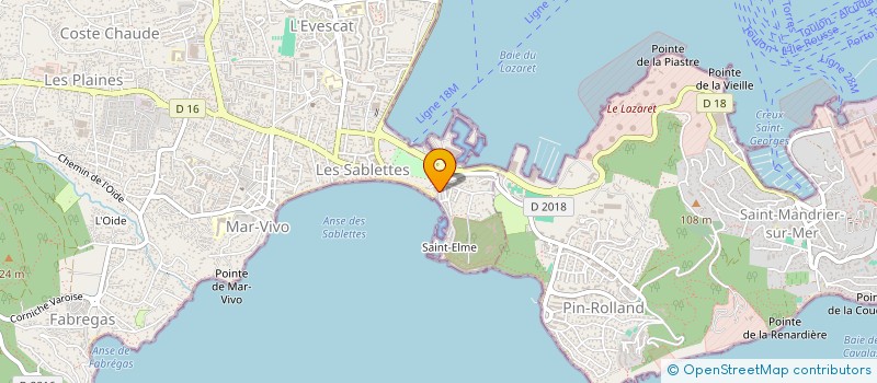 localisation de l'entreprise LES RAMIERES à LA SEYNE-SUR-MER