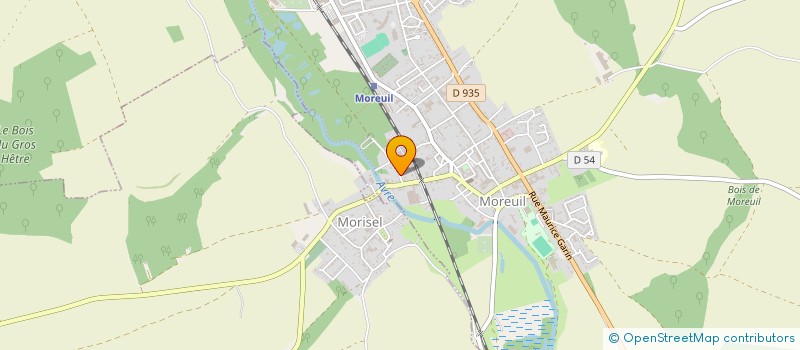 localisation de l'entreprise LES RAMIERS à MOREUIL