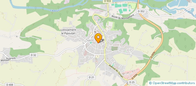 localisation de l'entreprise LES RAMIERS  SAINT-SEVER