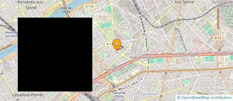 localisation de l'entreprise LES RAMOS à CLICHY