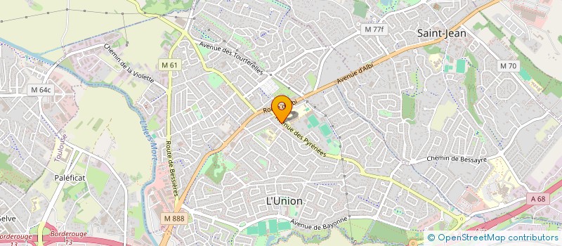 localisation de l'entreprise LES RANDO'S D'ABORD à L'UNION