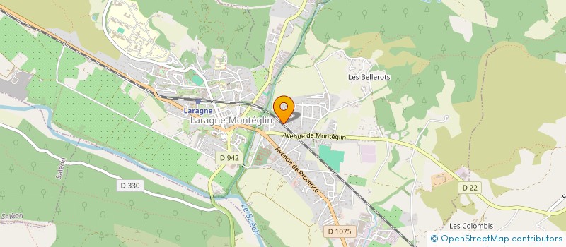 localisation de l'entreprise LES RANDONNEURS DU LARAGNAIS à LARAGNE-MONTEGLIN