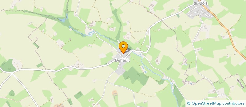 localisation de l'entreprise LES RANDONNEURS DU MONTRETEAU  DEHAULT