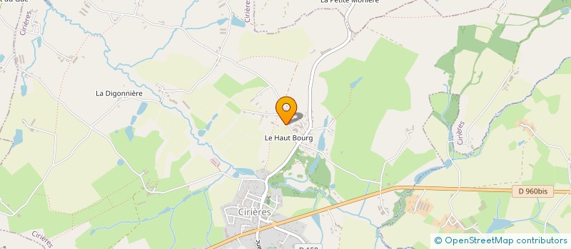 localisation de l'entreprise LES RANDONNEURS EQUESTRES DU VAL D ARGENT  LE PIN