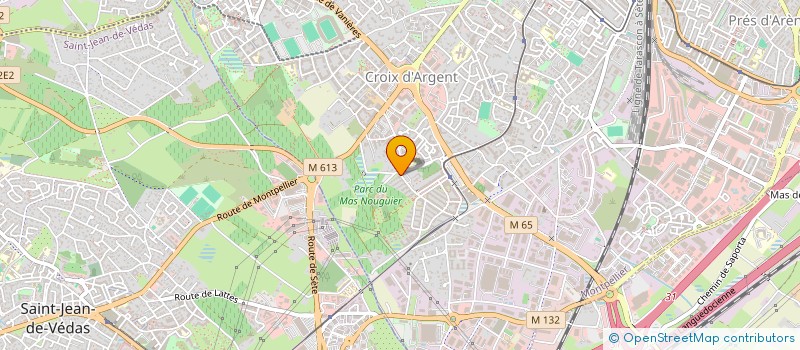 localisation de l'entreprise LES RANDONNEURS MONTPELLIERAINS à MONTPELLIER
