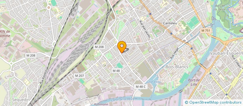 localisation de l'entreprise LES RANGERS DU RISQUE à LILLE