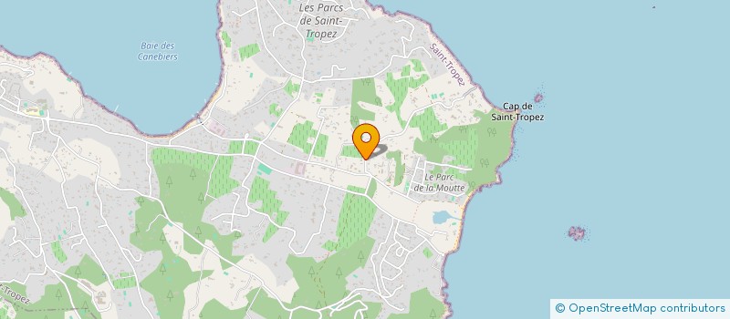 localisation de l'entreprise LES RAPUGUES à SAINT-TROPEZ