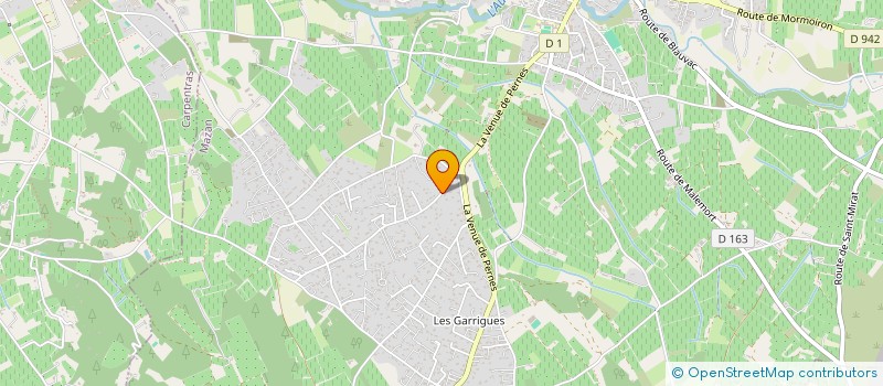 localisation de l'entreprise LES RATACANS  MAZAN