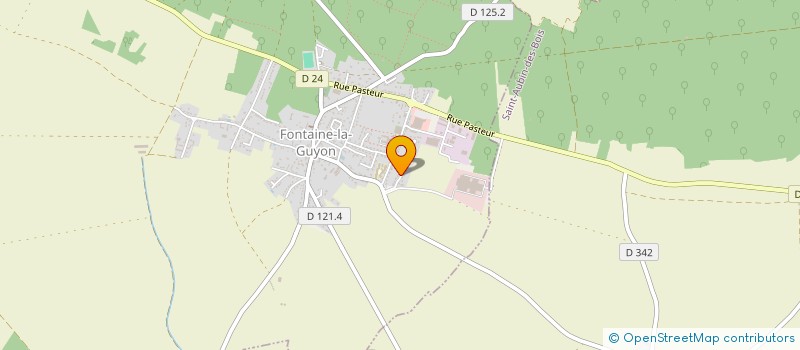 localisation de l'entreprise LES RATS DES CHANTS à FONTAINE-LA-GUYON