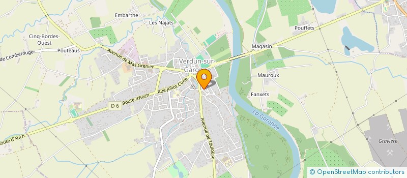 localisation de l'entreprise LES RAUQUES LINOTTES à AUCAMVILLE