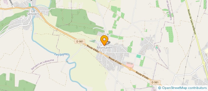 localisation de l'entreprise LES RAVIS DE LA CARCARIE  MONTAREN-ET-SAINT-MEDIERS