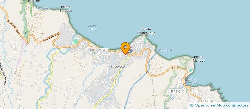 localisation de l'entreprise LES RAYELLES  LE LORRAIN